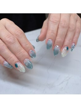 エンズネイル(O’s nail)/マーメイドネイル
