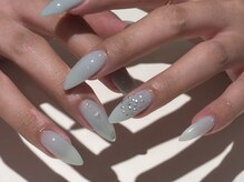 シェルネイル(SHELL NAIL)/ミントグリーン/staff:Noa