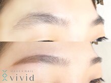 メイクプラスネイル ヴィヴィッド(MAKE+NAIL vivid)/眉毛デザイン+WAX脱毛