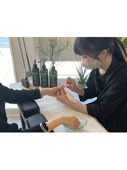 ハンドケアが得意なサロン