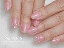 キラキラビジューネイル