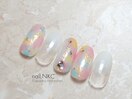 春色ニュアンスネイル