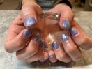 フラッシュネイルフレンチネイル