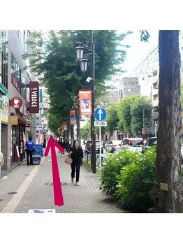 カラーズ荻窪 ネイルラウンジ(Colors Ogikubo Nail Lounge)/荻窪駅からの道案内 【5】