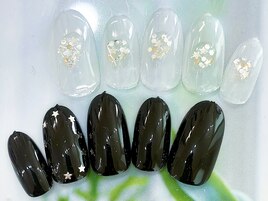 アシンメトリーネイル☆7700円