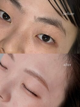 ニュイ 中目黒(Nui)の写真/自分に似合う眉毛がわかる!骨格・雰囲気に合わせたアイブロウ¥5500★眉カラー×眉毛Waxで垢抜け顔を演出
