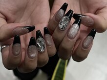 ネイルクイーン(Nail Queen)の雰囲気（ベースをパラジェルに変更可◎自爪育成にもオススメ♪）