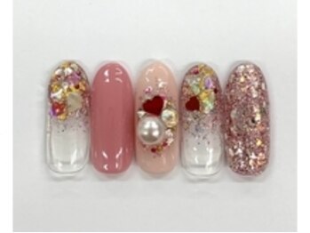 ディーネイル 四条烏丸(D-nail)/40番　2021春デザインコンテスト