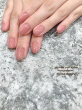 プライベート ネイルサロン マーマ(murmur)/ちゅるんワンカラー