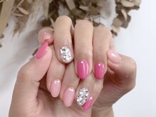 フォンテーヌブロー 野々市店(Fontaine Brow)/付け放題フリーデザインネイル