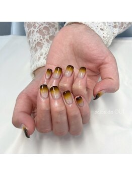サロンドウイ(salon de OUI)/秋色グラデ