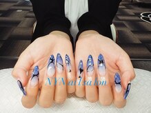 エヌワイ 千葉中央店(NY)/手書きアートネイル