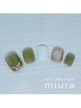 ネイルケアサロン ミウラ 井の頭通り店(miura)/４．５月フット定額アート