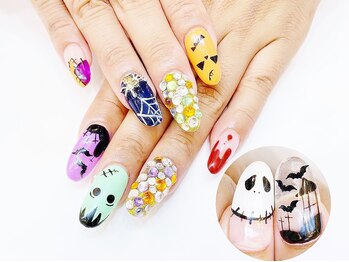 ネイルコレクション ピンク(Nail Collection Pink)/長出ジェル付放/ハロウィン