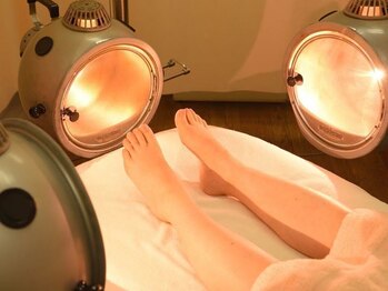 ヘルシースリムウエダ/施術風景【ひばりが丘/温活】