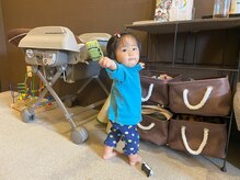 子育てママの整体サロン/施術中のお子様の様子