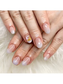 マイオティック ネイル(miotic nail)/水色グラデーション