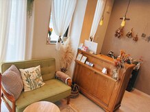 ラーナ(Lana)の雰囲気（緑を基調とした落ち着いた店内です。たるみ改善/小顔/毛穴/脱毛）