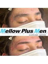 メロウプラス(mellow+)/メンズ眉毛/アイブロウ/眉毛