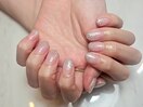 ラメグラデーションネイル
