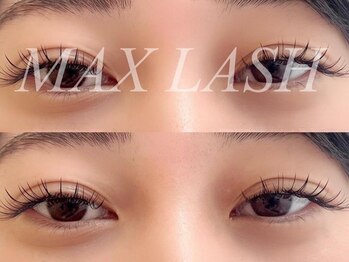 マックスラッシュ(MAX LASH)の写真/ナチュラル×パッチリEYEが実現【最高級フラットラッシュ80本初回¥5000】何度も鏡を見たくなる美まつげに♪