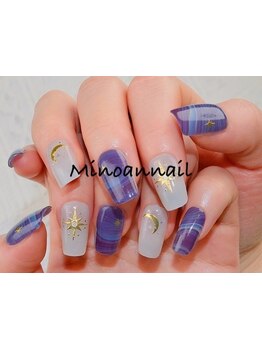 手描きアートが得意なサロン