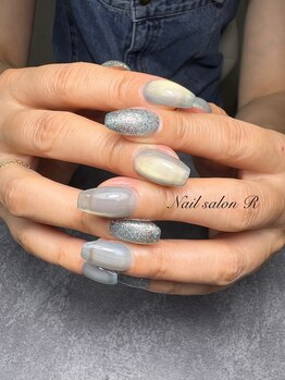 ネイルサロン アール(Nail salon R)/マグネット×フラッシュ