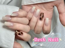 ベストネイル 池袋東口店(Best Nail)/琥珀ニュアンス＆グラデー
