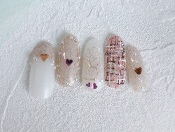 ココネイル/ツイードネイル