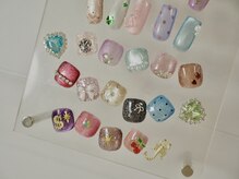 オニカネイル 表参道(ONIKA nail)/キラキラ定額フット