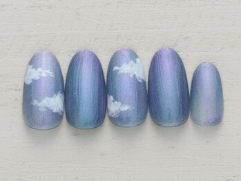 ネイルミックス イオンモール水戸内原店(Nail Mix)/雲マグネット 4990円