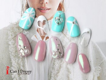 キャンアイドレッシー ヨコハマ元町店(Can I Dressy)の写真/21時まで営業でお仕事帰りも◎シンプル/ニュアンス/持ち込みデザインなどご対応♪