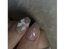 ワンポイントにパーツがおすすめ