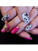 ベルタ(Relaxation&Nail Room BELTA)/ダルメシアンネイル