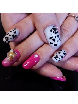 ダルメシアンネイル