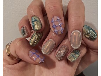 ネイルズ バイ マイ(NAILS BY MAI)/ゴテゴテアートコース