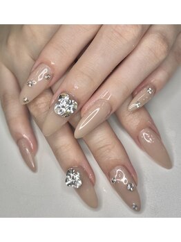 クイーンズビューティーサロン 新宿本店(Queen's beauty salon)/チップ長さ出し定額コース