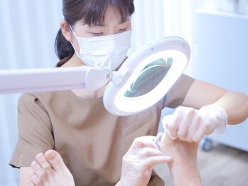 爪切り屋 足楽/平日来店可能な初めての方は