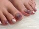 ルナネイルズ(Luna nails)の写真/約300色から選べるフットネイルで、足元をおしゃれに彩りましょう！リラックスできるフットバス付き◎