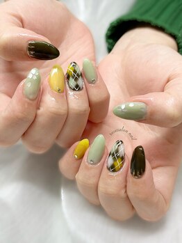 推しイベント参戦ネイル