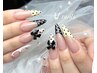 NO：2【限定】チップ長さだし10本◇デザイン持ち込みパ-ツ付放題￥14980→