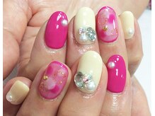 ネイルネイル 南森町店(nailnail)/可愛いを詰め込んだデザイン♪