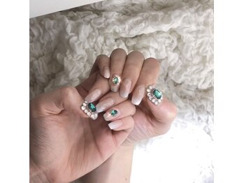 ネイルアンドボディケアサロン ミリミリ(milimili)/持ち込みアート¥11000~