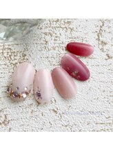 ネイルサロン クイル(QUILL)/４月ピンク（２）