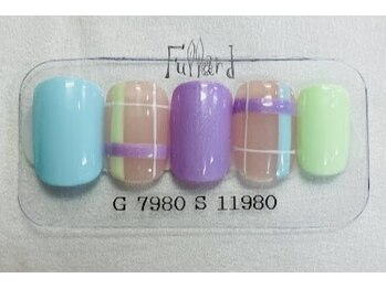 ネイルサロン フラール(Fullard)/102ジェル￥8778スカルプ￥13178