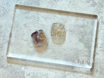 アンガット(angot.)/親指アート◆