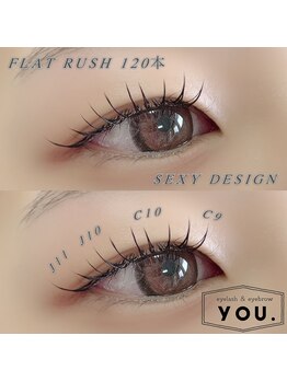 ユー(YOU .)/フラットラッシュ120本