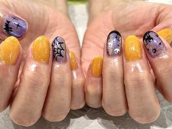 ワールド ビューティ ヴィヴァルト 宝塚店(WORLD BEAUTY VIVALTO)/ハロウィンネイル