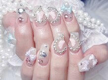 クイーンズネイルサロン(Queen's nail salon)の雰囲気（白を基調とした落ち着いた店内♪感染対策も◎）