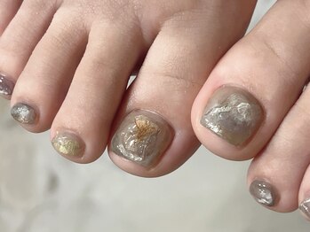 エクラ(eclat)の写真/フットネイルで足元に彩りを。サンダルを履く時期に絶対必要なケアを♪
